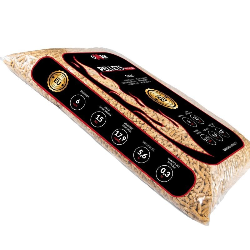 Pellet OMAN Premium 6mm 975kg - obrazek 3