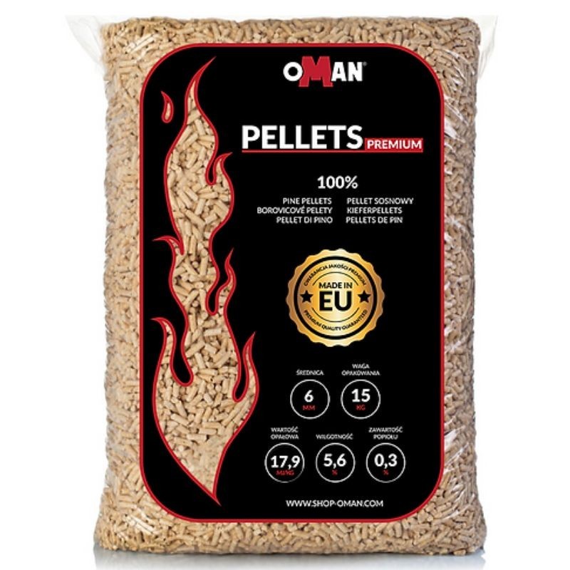 Pellet OMAN Premium 6mm 975kg